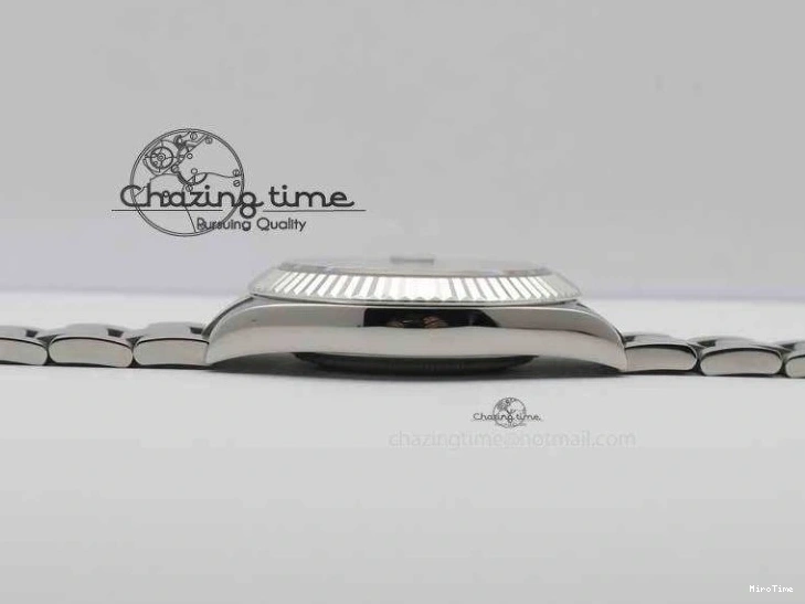 MiroTime 1221 DateJust II 41mm SS BP Maker Best Edition Gray Dial On SS Bracelet SA Trendsetting 3736